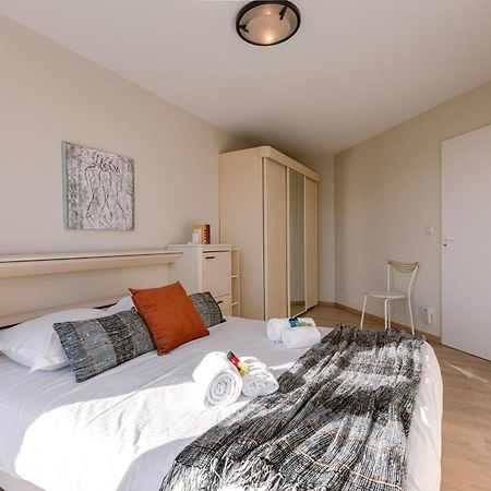 Huswell - Spacious & Modern Sea View Apartment With Garage أوستيند المظهر الخارجي الصورة