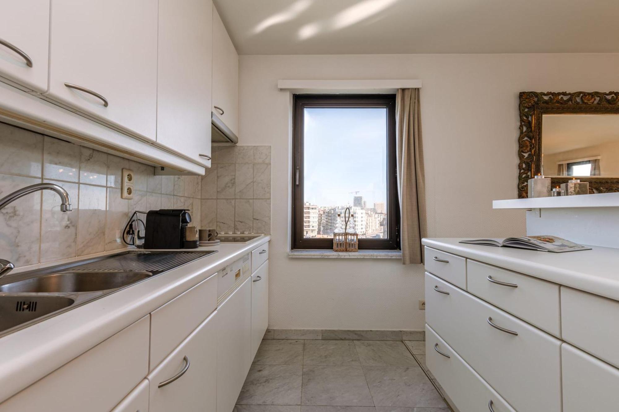 Huswell - Spacious & Modern Sea View Apartment With Garage أوستيند المظهر الخارجي الصورة